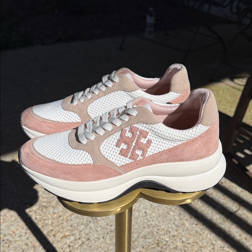 Tory Burch Kick Trainer Fashion Sneaker - Picture 2 of 8
